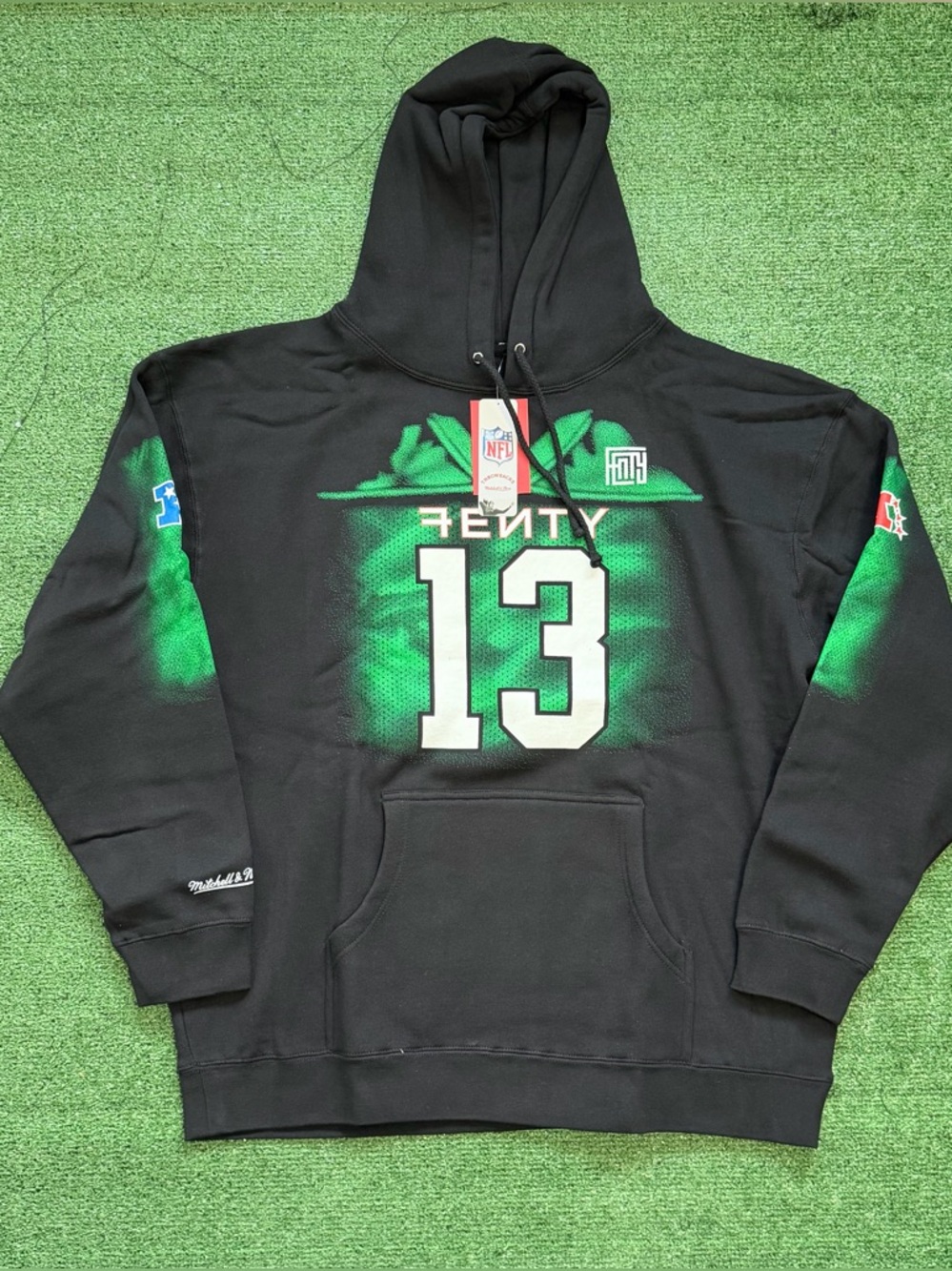 Fenty Super Bowl Hoodie Mens XL NFL LVII Mitchell & Ness Sweatshirt New NWT